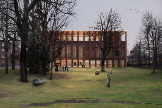 Finalistes. Concours du Sara Hildén Art Museum. Lina Ghotmeh — Architecture Sara-Hilden-Museum-1680x1120
